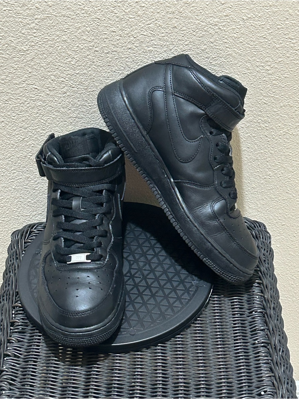 Size 10.5 Nike Air Force 1 Mid ‘07 Black CW2289-001
